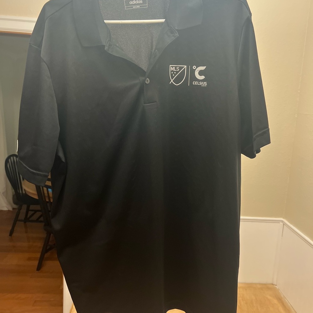 adidas Black Polo Shirt